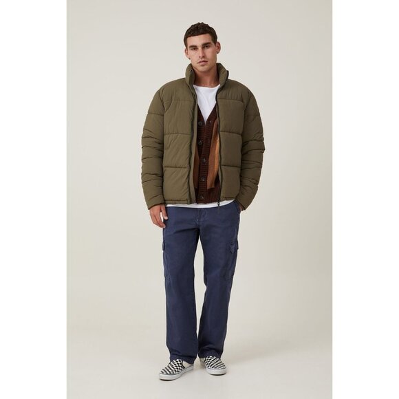 Cotton On Other - Cotton On Mens Essential Recycled Puffer Coat, Green, Size L, NWT